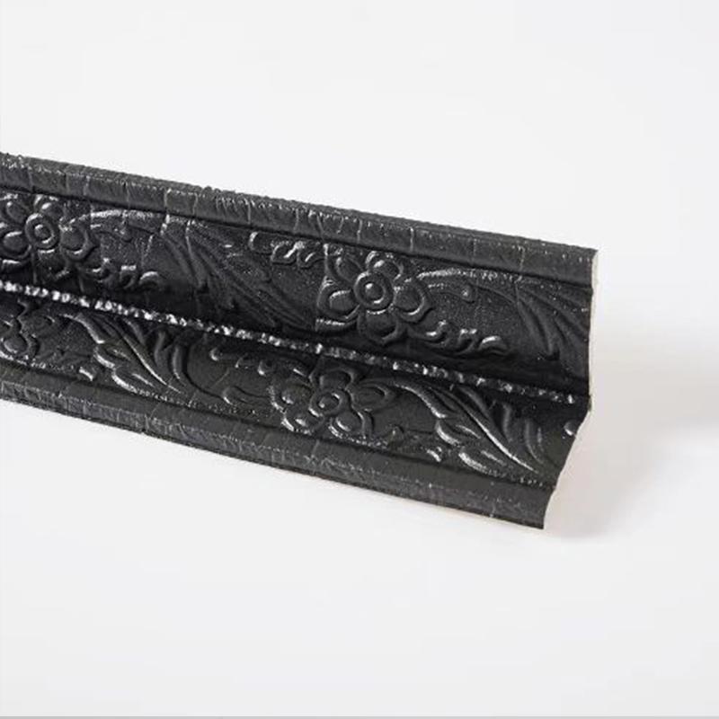 2.3M Self-Adhesive Waist Line Sticker 3D Foam Wall Edge Strip Stickers Can Be Folded In Half