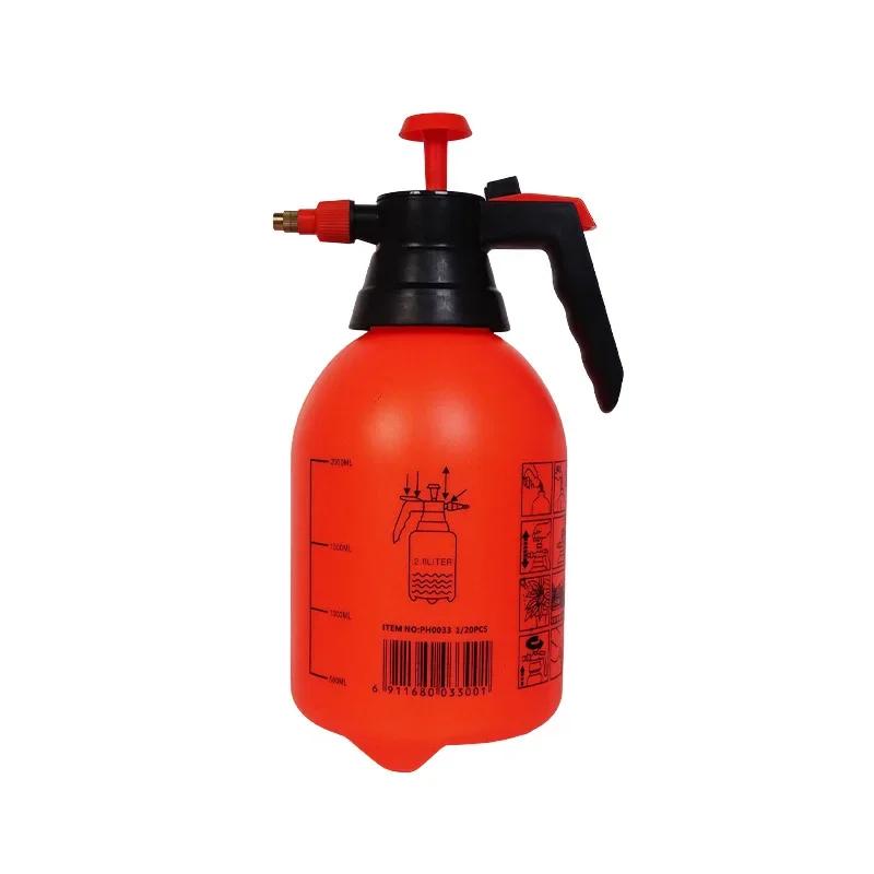 Car 2L Hand Pump Sprayer Pneumatic Washer Foam Snow Foam High Pressure Wash Spray Bottle for Car Home Cleaning Tool Amagi