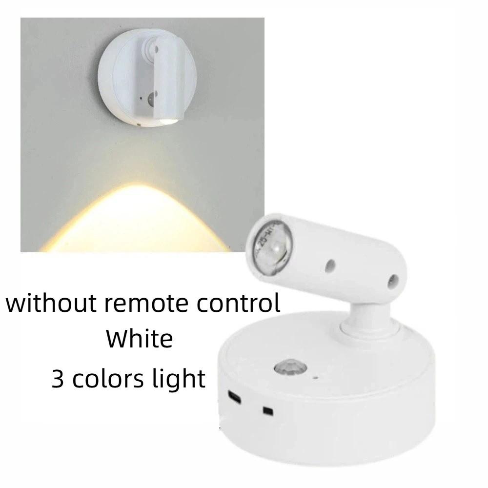 Wireless LED Wall Sconces Light 0.5W Dimmable LED Cordless Wall Light Touch Sensor Adjustable Brightness Magnetic Wall Lamp