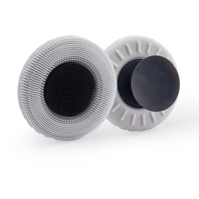 Silicone Facial Cleansing & Exfoliating Brush with Baby Bath & Massage Features