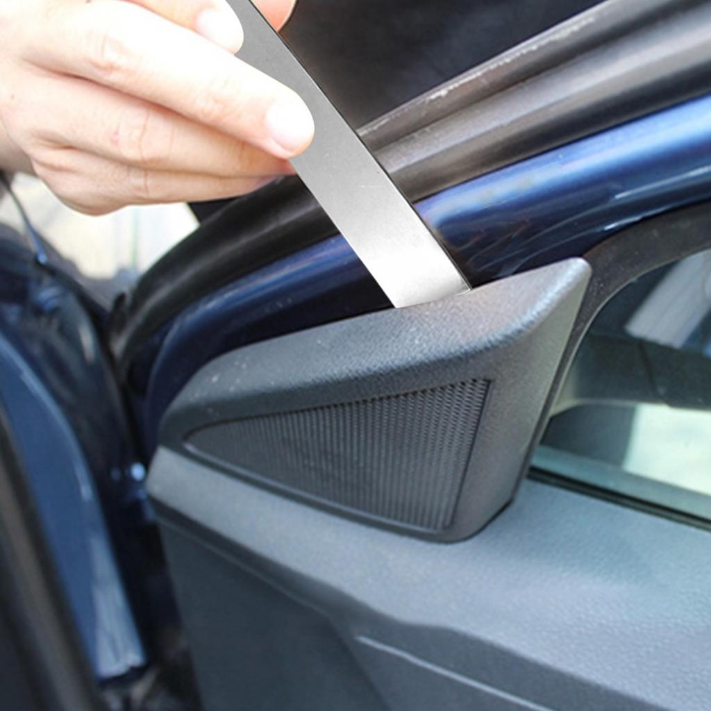 Stainless Steel Car Disassembly Removal Tool Repairing Pry Bar Panel Hand Clip Removal Installer Pry Tool Accessories