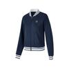 Comfort Sports Series Fashion Zip Collar Jacket Women Jackets Navy-Blue P324W021-02MZ