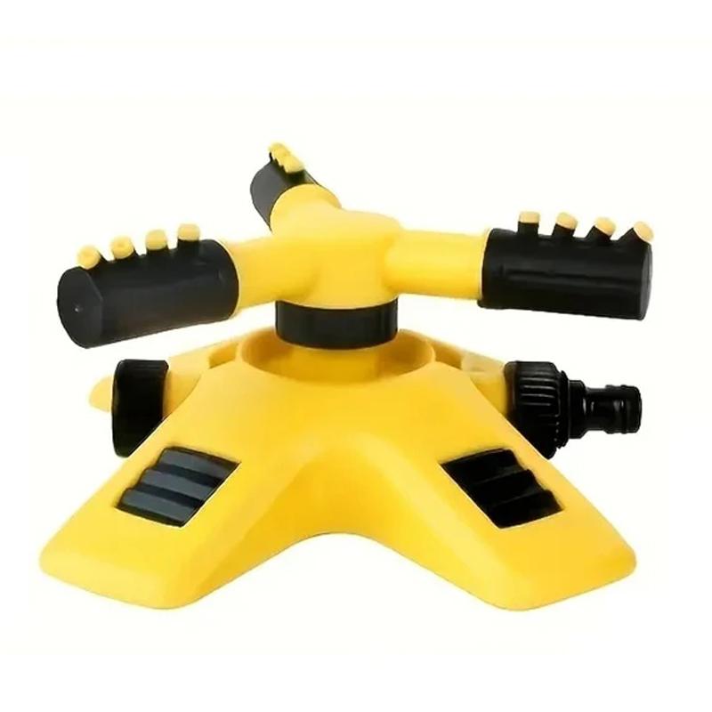 

360 Degree Automatic Rotating Garden Lawn Sprinkler Yard Garden Large Area Coverage Water Sprinkler Irrigation Water Spraye жёлтый