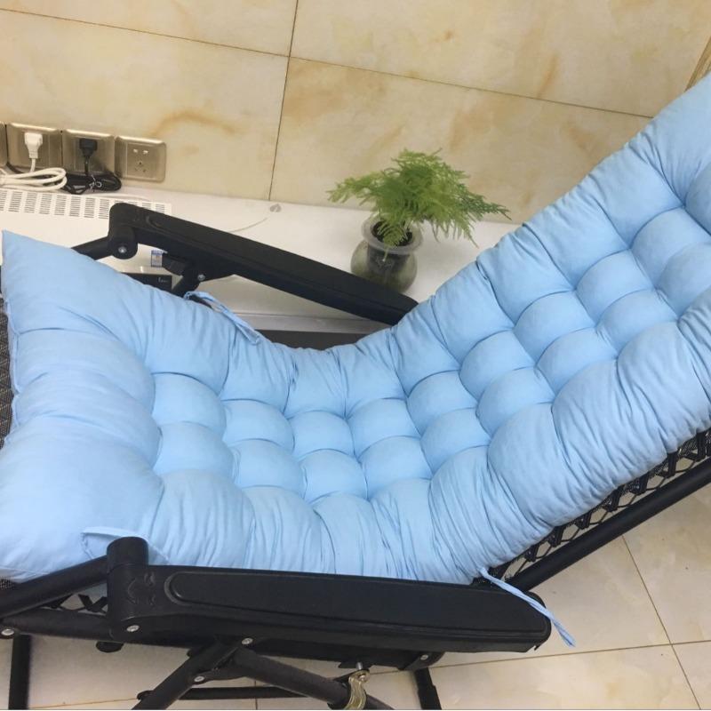 1pc Thickened recliner cushion office sofa summer lunch break rocking chair cotton cushion available on the beach