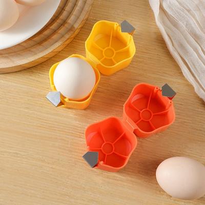 Creative Cute Egg Shell Opener Stainless Steel Separator Egg Opening Machine Upgraded Household Egg Peeler Kitchen Accessories
