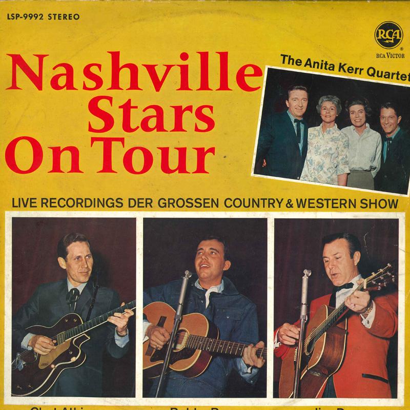 

LP Record CHET ATKINS, BOBBY BARE, JIM REEVES - Nashville Stars On Tour - Live Reco LSP9992 RCA Germany Country/Folk Used