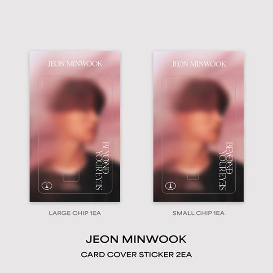 CLOSE YOUR EYES 1st Tour BEYOND YOUR EYES Card Cover Sticker