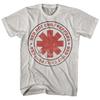 Red Hot Chili Peppers Logo w stylu distressed Męska koszulka Rockowa Klasyczna Koszulka Nowa Biała