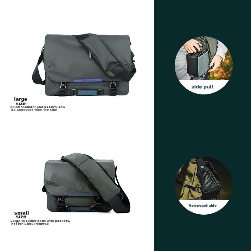 GYXX Shoulder Bag, Crossbody Camera Bag, Lens Storage Bag, Laptop Bag