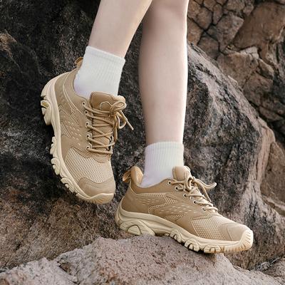 Four Season Shoes Anti Slip Comfortable Shoes for Men Casual Sports Shoes for Couples Outdoor Lace Up Running Shoes Hiking Shoes