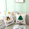 New Nordic Print Christmas Pillow Cover Cartoon Christmas Series Sofa Cushion Cover Home
