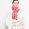 Unisex Casual Over Basic Scarf Pink