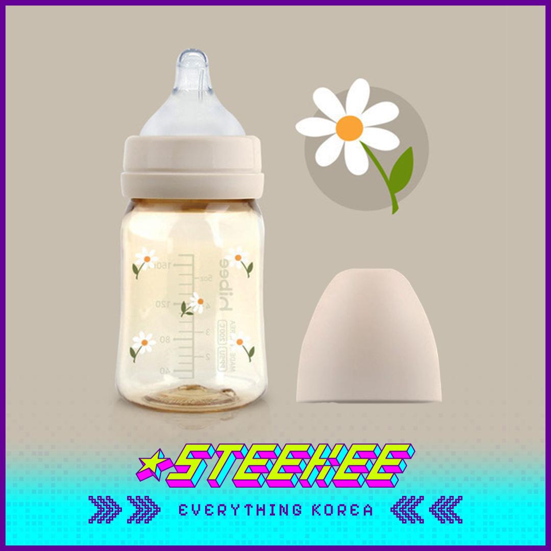 

Детская бутылочка Hibee Eight Air Vents PPSU Anti-Colic BPA-free Spring Edition Daisy 170 мл от Steekee Korea 4313 S