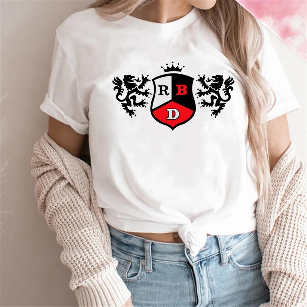 

Rbd Rebel Be or Seem Mexican TV Printed T-shirt Unisex s and Women s Pop Music Logo Anahi Maite Perroni Graphic Casual Shirt 4XL