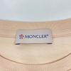 Moncler Beige Cotton Logo Patch T-Shirt Tops 14A beigeUsed