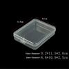 Square Jewelry Beads Container Plastic Sundries Organizer Small Items Case  Packing Boxes