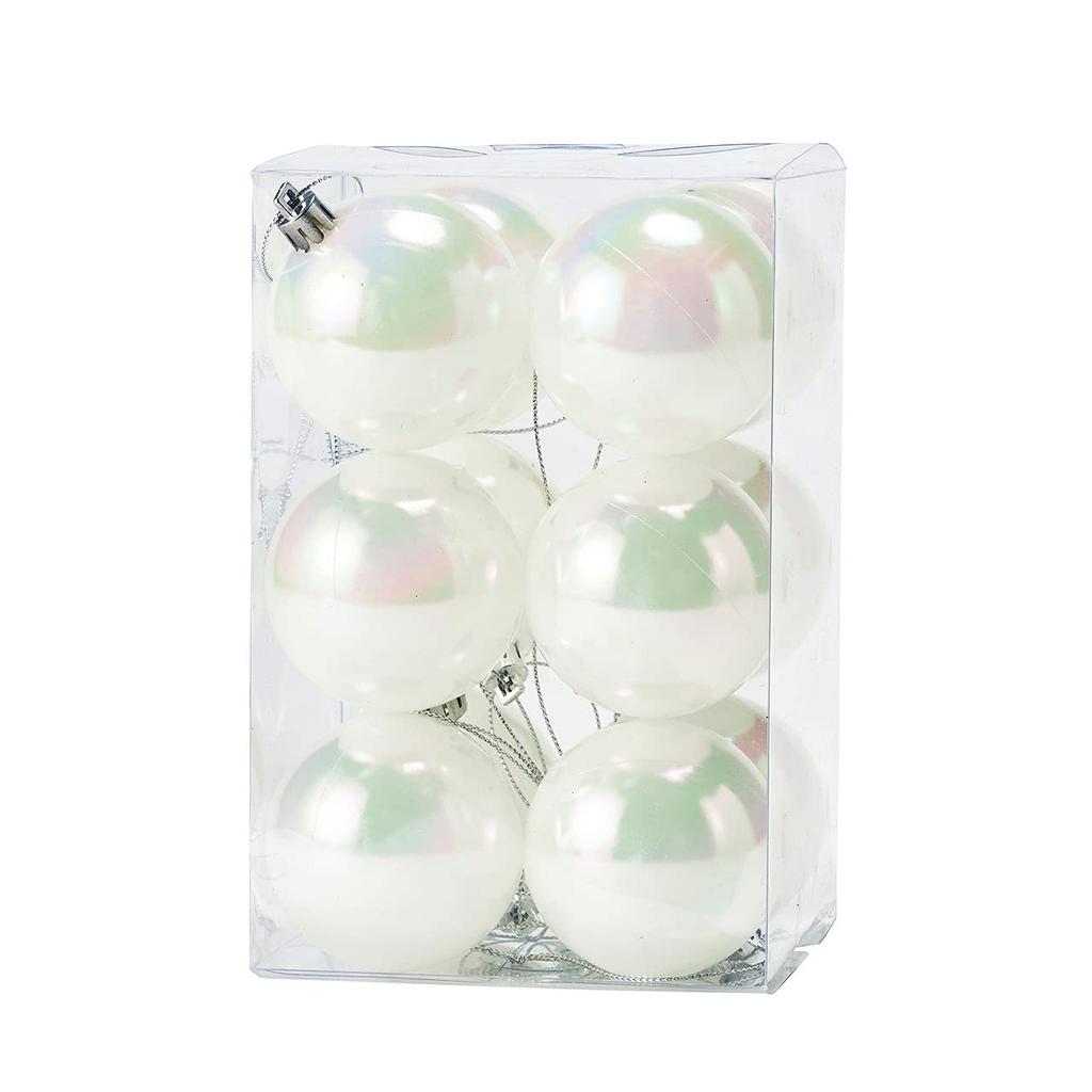 Tokyodo White Pearl Ball 60 White Pack of 12 6cm (XB000510-zzz)