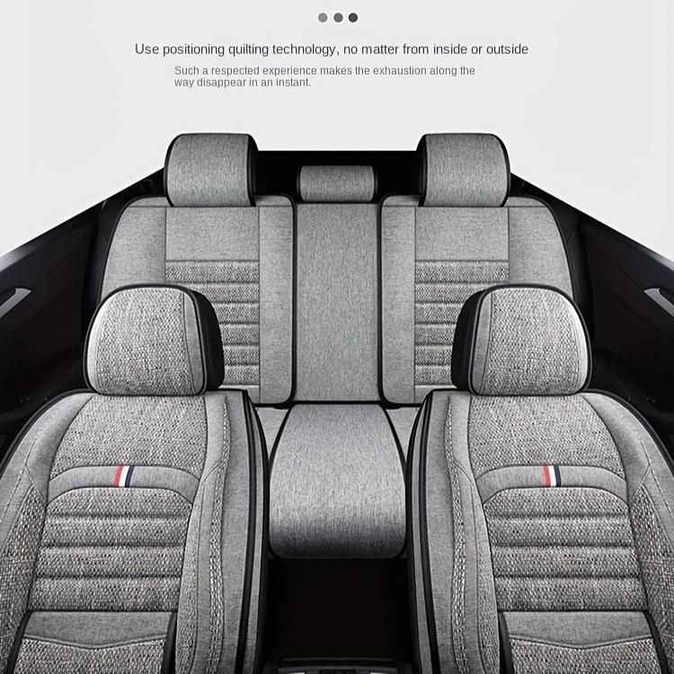 5-Seat Car Seat Covers Full Set for Front and Rear Seats, All-Season , Full Coverage, Breathable, Premium, New Model, Automotive Accessories