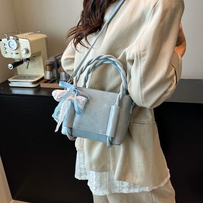 Exquisite tragbare kleine Tasche Damen 2025 neue Mode vielseitige Umhängetasche Sommer beliebte Bucket Bag