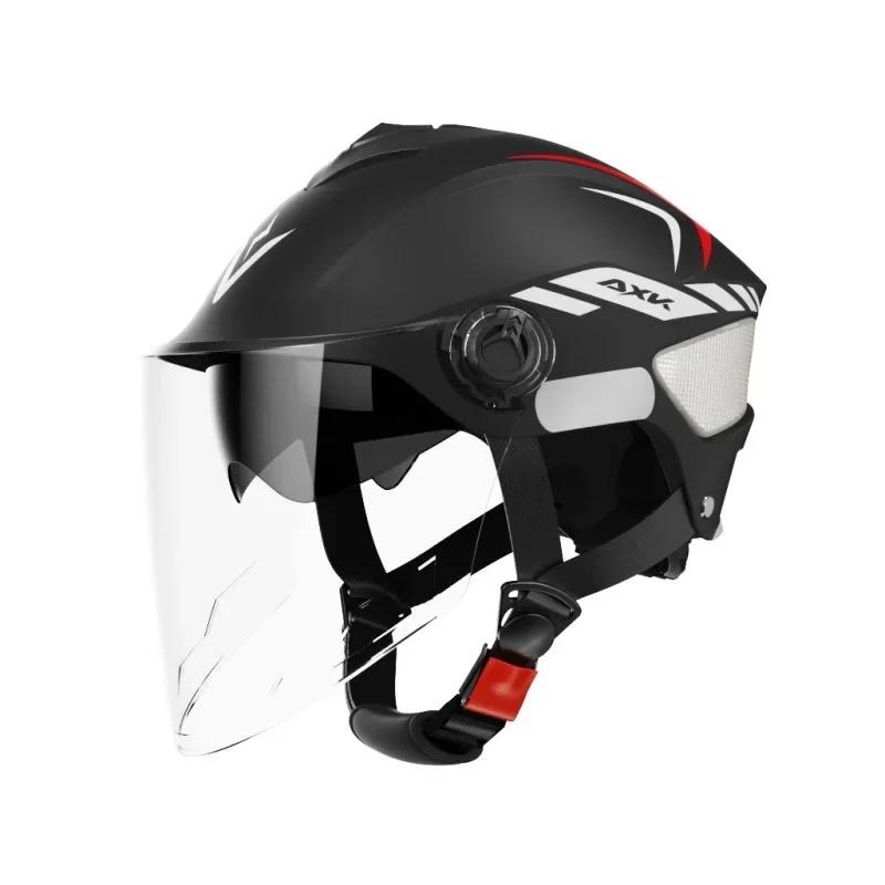 Helmet Electric Car Battery Motorcycle Helmet Summer Sunscreen Light Men and Women Universal Cute Hard Hat