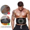 116Cm Electric Muscle Stimulation Abdominal Toning Belts Waist Massager Ems Muscle Toner Body Weight Loss Fitness Equiment Usb
