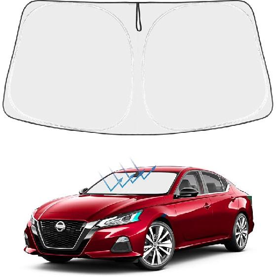 Proadsy 2025 Upgrade Front Windshield Sun Shade Foldable RAV4 Sunshade Protector Fit -2025 RAV-4 SUV Crossover, TRD Off-Road, LE XLE Premium Limited