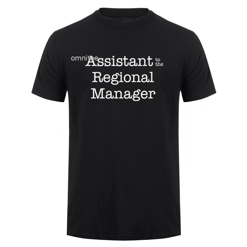Funny Assistant To The Regional Unisexager Office TShirt Graphic Streetwear Short Sleeve ONeck Cotton T Shirts Unisex HJ061