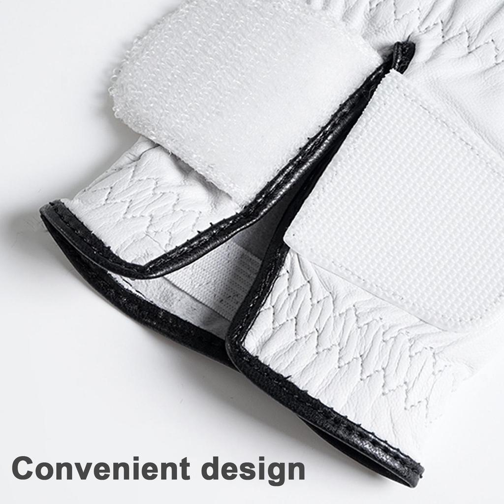 Golf Gloves Men Breathable Left Handed Golf Glove Padded Ergonomic Mitten Comfort Grip for Women Riding Motorcycle Tennis