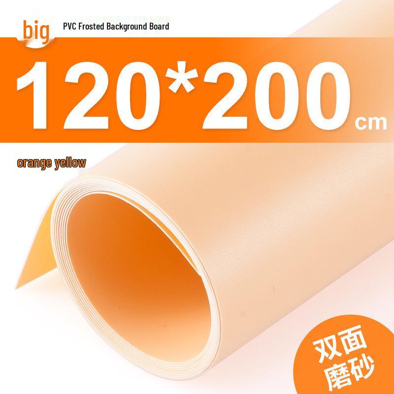White Frosted PVC Photography Background Board - Waterproof Gray Reflective Cloth