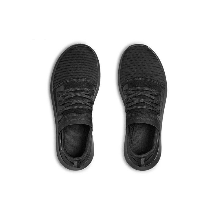 Under Armour Vibe Sportstyle Durable Non-Slip Low-Top Sneakers Women Sneakers Black 3020372-002