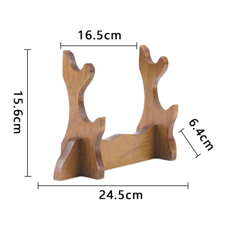 

Подставка для демонстрации мечей из массива дерева для Катаны, Самурайского меча, Танто, Косплей-мечей и Волшебной палочки - Настенная стойка для хранения оружия