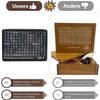1000/2000/3000/5000/10000 Money Box Custom Wooden Money Box Piggy Bank Saving Box for Kids Adults with Savings Target Counter