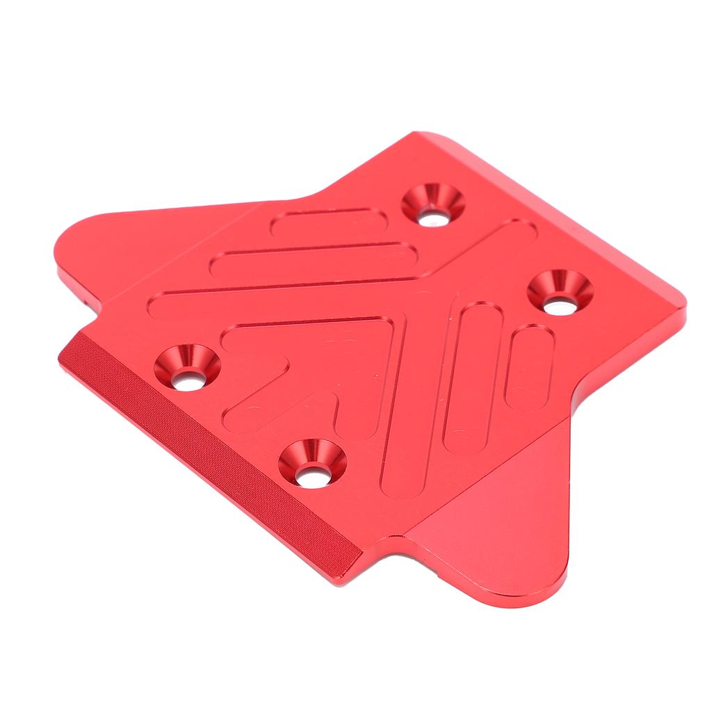 Aluminum Alloy Rear Plate Protective Cover for ARRMA KRATON 6S 18 Remote Control Car Rouge