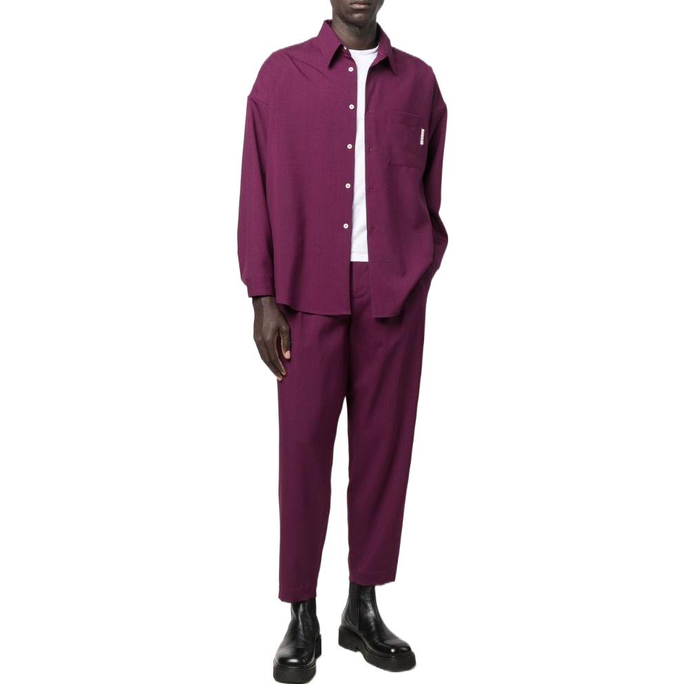 Marni Trousers Dry Rose Men Bottoms Pink PUMU0017U1-TW839-00C62