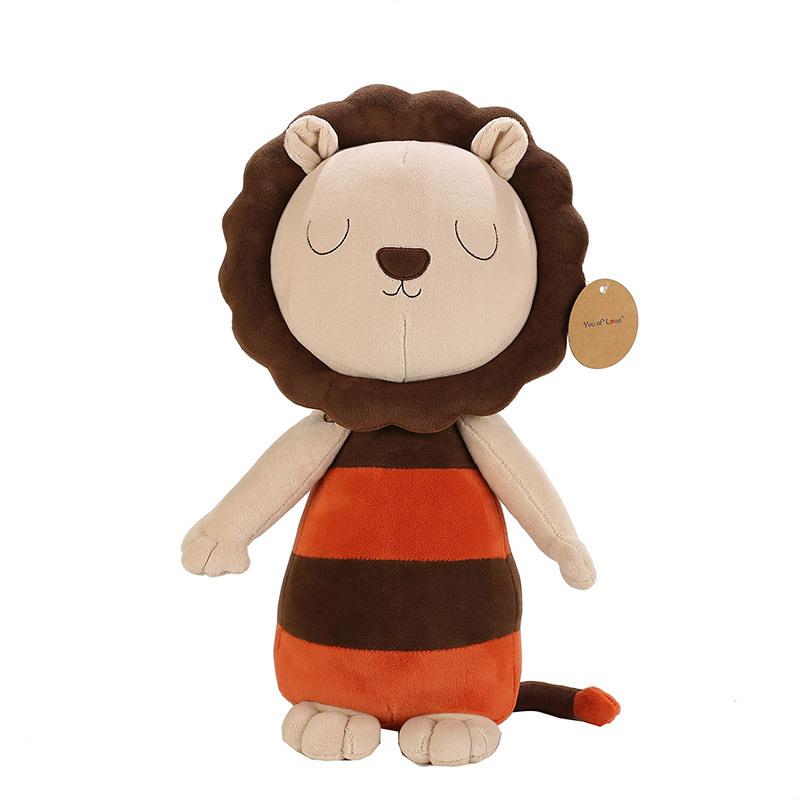 Cartoon Nordic Little Lion Doll Plush Toy Children'S Room Decoration Soothes Doll Girl