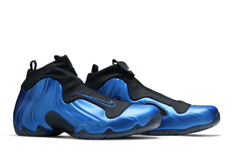Men's Sneakers Nike Air Flightposite One Dark Neon Royal Dark Neon Royal/Dark Neon Royal-Black