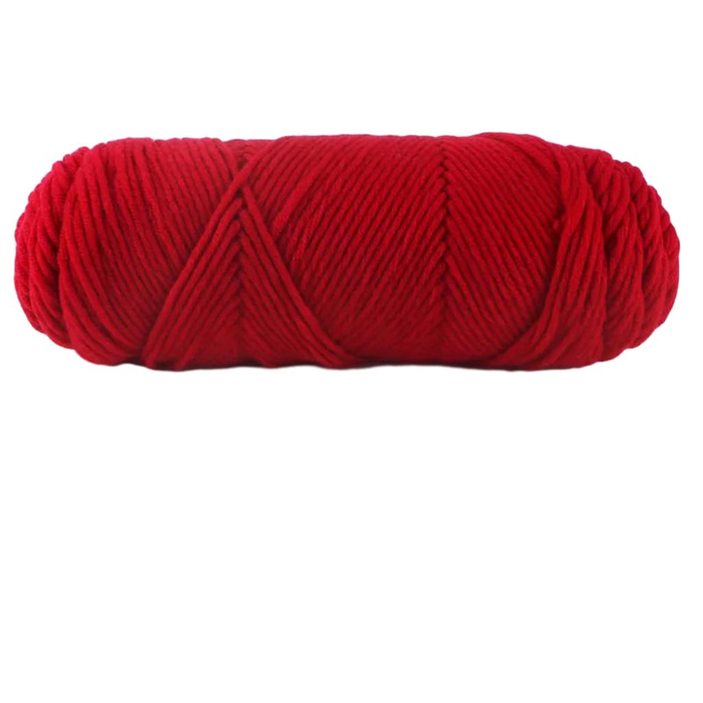 Milk Cotton Thread Colorful Milk Cotton Yarn Soft Comfort Milk Cotton Crochet Knitwear DIY Hand Knitting Yarn Mulitcolor