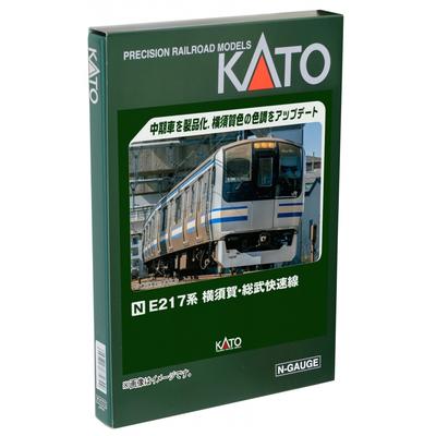 KATO N Gauge E217 Series YokosukaSobu Rapid Line 3-car Additional Set 10-1978 Railway Model Train