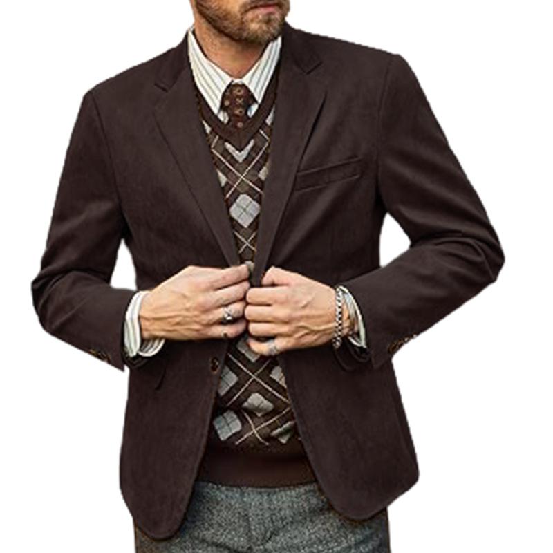 New Casual Men's Suit Fashion Large Size Jacket