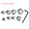 8 Sizes Available Drill Bit Positioner Stop Collar Set Depth Stop Collars