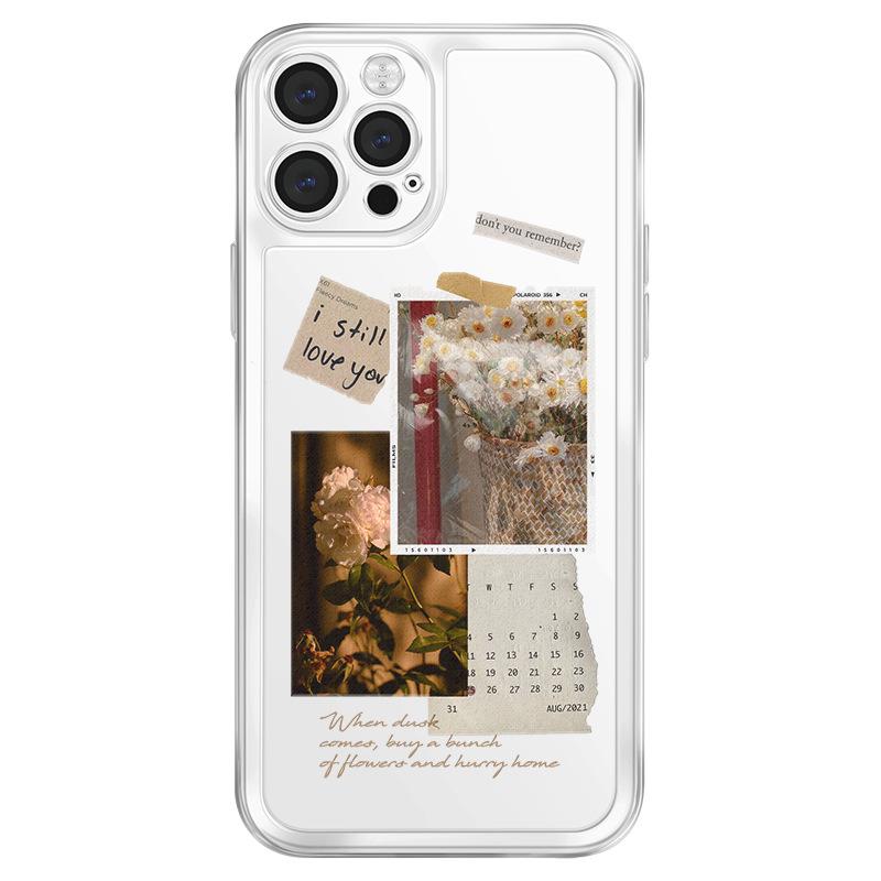 

Чехол для iPhone Apple 15 Pro в японском и корейском стиле, чехол-рамка для фото 14 Pro Max, XS Max/7/8 Plus — отправить фотографию iPhone 13 Pro чистый