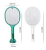 2024 Electric Insect Racket Swatter Zapper 3-Layer Mesh USB Rechargeable Mosquito Fly Killer Bug Zapper For Summer Home Outdoor