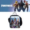 Borsa termica per il pranzo Fortnite per studenti, picnic all'aperto, tracolla regolabile, cerniere lisce incluse