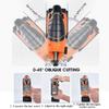 3000PM Cordless Jigsaw Adjustable Woodworking Electric Jig Saw Power Tool with 6000Mah Battery