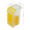 1Pcs Bee Queen Marker Bottle Bee Mark Cage Plastic One Handed Marking Catcher with Plunger Plush Garden Beekeeping Supplies
