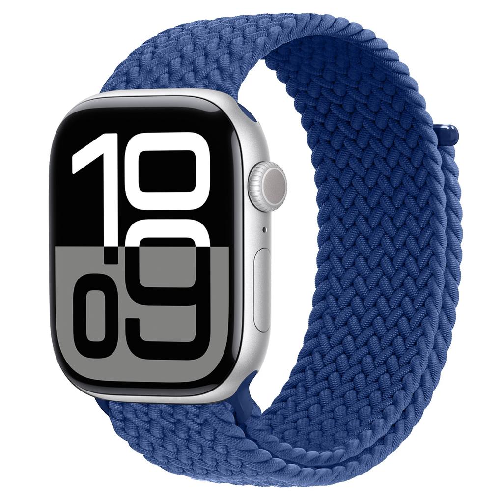 Braided Strap For Apple Watch 10 11 Bands 46mm 45mm Ultra2 49mm 44mm 40 41mm 42mm Correa Bracelet iWatch Series 9 8 7 3 5 4 Se 6