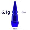 4pcs Tire Valve Caps Anti-theft Bullet Head Style Antirust Motorcycle Bike Car Wheel Tyre Tires Valve Stem Caps Accessories