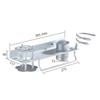 Dryer Holder,Hair Organizer Shelf Rack Stand,Wall Mount ,Bathroom Washroom Accessories Storage