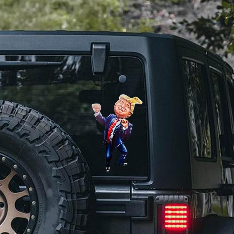 Modification Motorcycle Decals President Luggage Decals Waterproof Car Bumper Figure Sticker For Car Rvs Suvs Trucks Auto