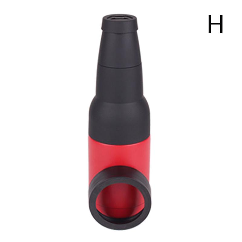 New 2 In 1 Beer Can Holder Vacuum Insulated Double Walled 304 Stainless Steel Beer Bottle Holder with Opener Beer Cooler 12oz